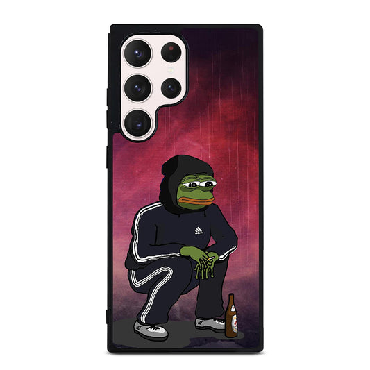 PEPE THE SMUG FROG SAD Samsung Galaxy S23 Ultra Case Cover