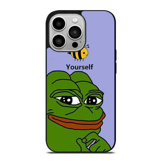 PEPE THE SMUG FROG YOURSELF iPhone 14 Pro Case Cover