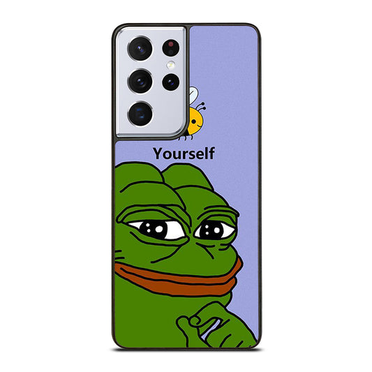 PEPE THE SMUG FROG YOURSELF Samsung Galaxy S21 Ultra Case Cover
