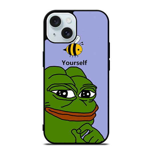 PEPE THE SMUG FROG YOURSELF iPhone 15 Case Cover