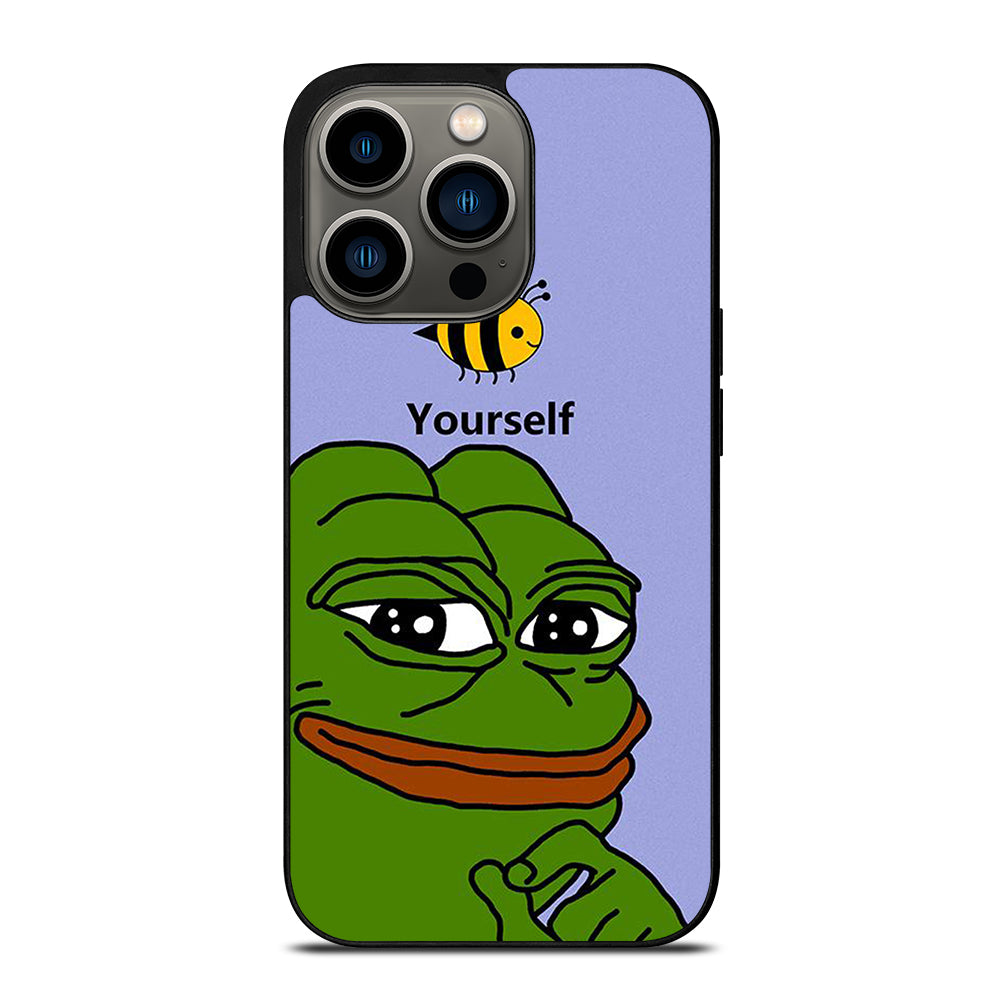 PEPE THE SMUG FROG YOURSELF iPhone 13 Pro Case Cover