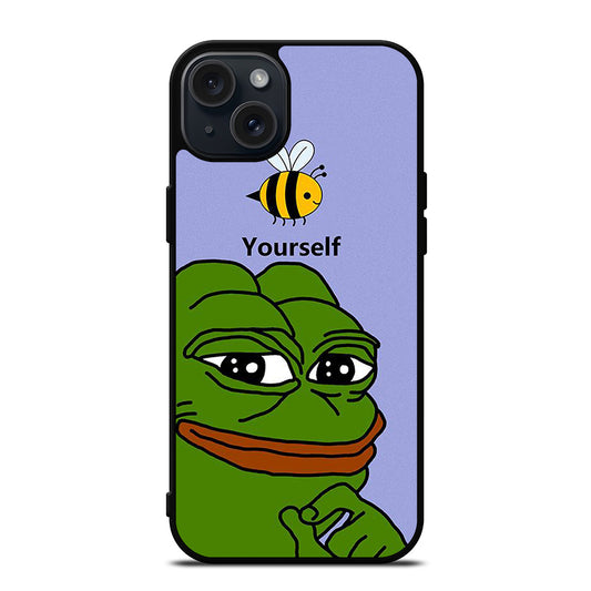 PEPE THE SMUG FROG YOURSELF iPhone 15 Plus Case Cover