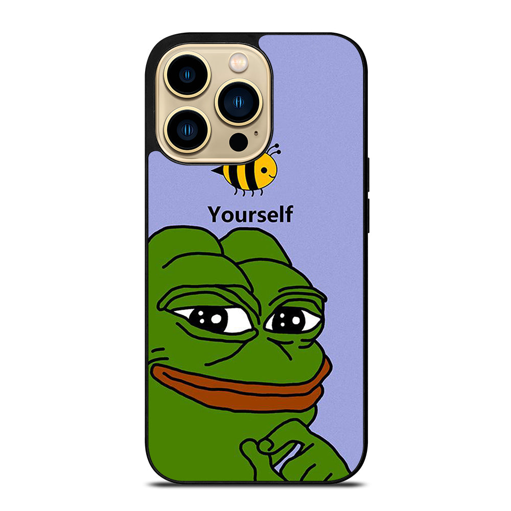 PEPE THE SMUG FROG YOURSELF iPhone 14 Pro Max Case Cover