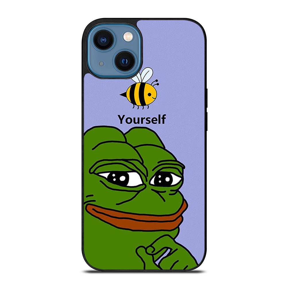 PEPE THE SMUG FROG YOURSELF iPhone 14 Case Cover