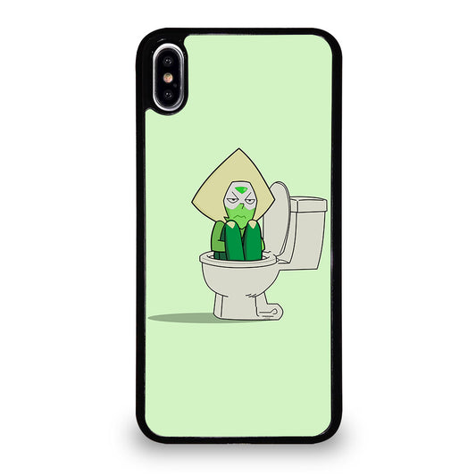 PERIDOT IN TOILET STEVEN UNIVERSE iPhone XS Max Case Cover