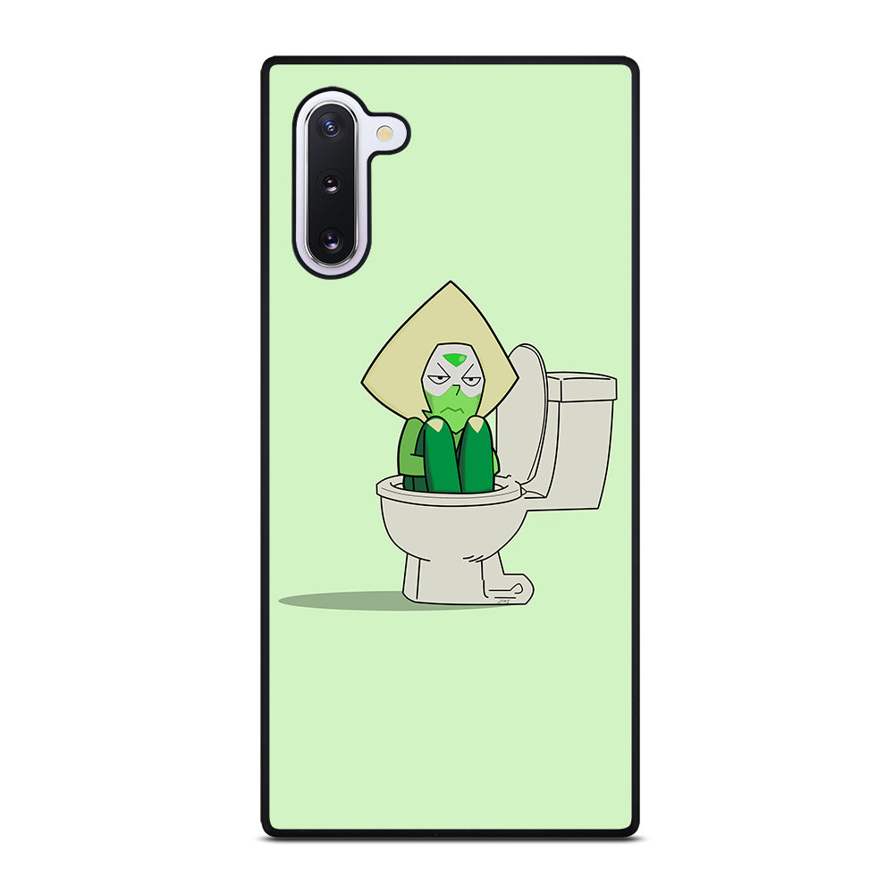 PERIDOT IN TOILET STEVEN UNIVERSE Samsung Galaxy Note 10 Case Cover