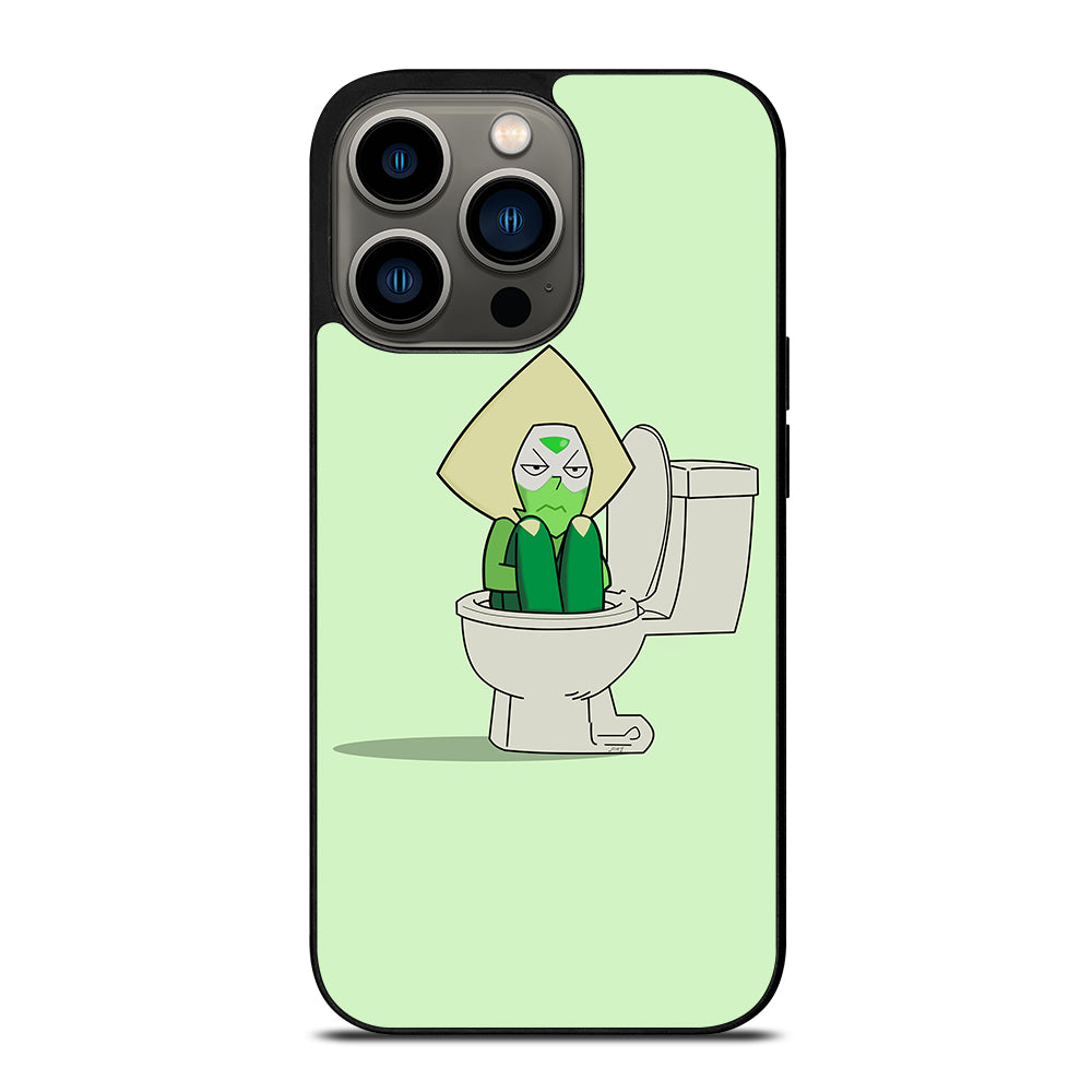 PERIDOT IN TOILET STEVEN UNIVERSE iPhone 13 Pro Case Cover