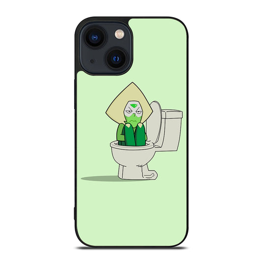 PERIDOT IN TOILET STEVEN UNIVERSE iPhone 14 Plus Case Cover