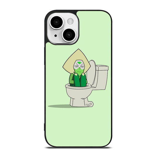 PERIDOT IN TOILET STEVEN UNIVERSE iPhone 13 Mini Case Cover