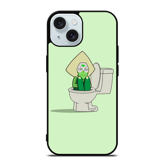 PERIDOT IN TOILET STEVEN UNIVERSE iPhone 15 Case Cover