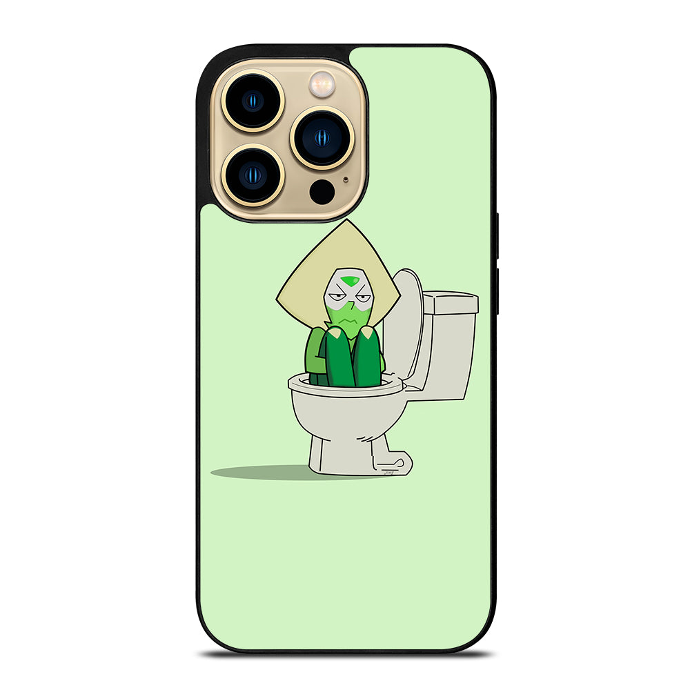 PERIDOT IN TOILET STEVEN UNIVERSE iPhone 14 Pro Max Case Cover