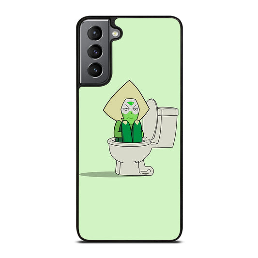 PERIDOT IN TOILET STEVEN UNIVERSE Samsung Galaxy S21 Plus Case Cover