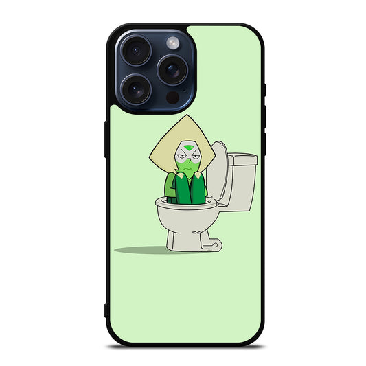 PERIDOT IN TOILET STEVEN UNIVERSE iPhone 15 Pro Max Case Cover