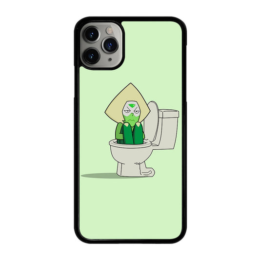 PERIDOT IN TOILET STEVEN UNIVERSE iPhone 11 Pro Max Case Cover