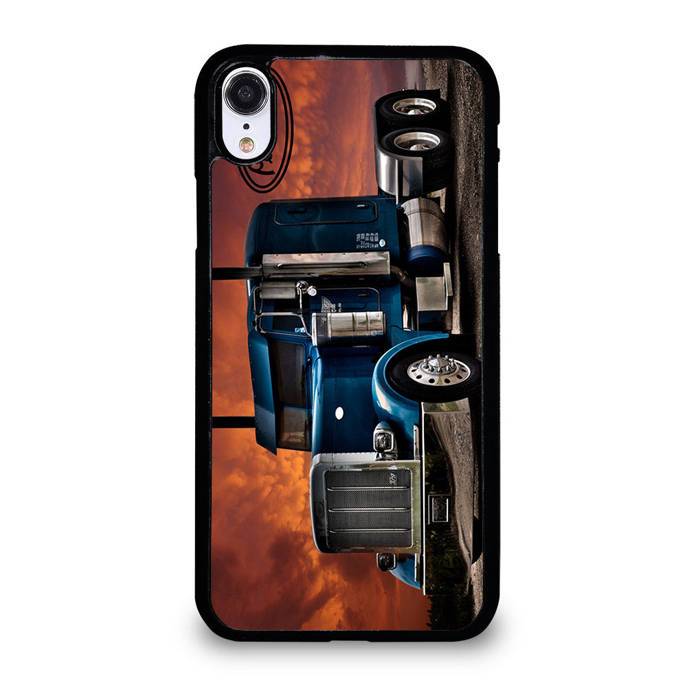 PETERBILT TRUCK BLUE iPhone XR Case Cover