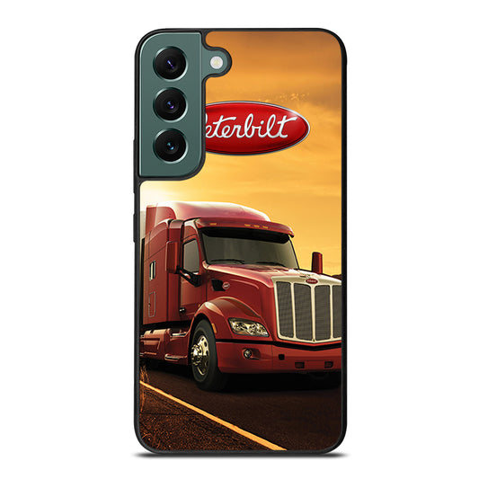 PETERBILT TRUCK RED Samsung Galaxy S22 Case Cover