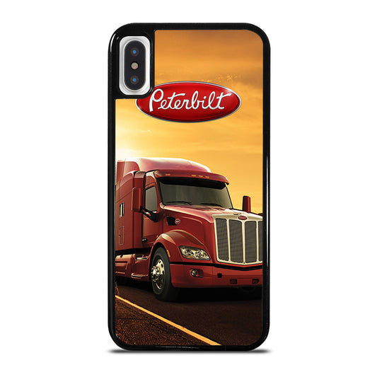 PETERBILT TRUCK RED iPhone X / XS Case Cover