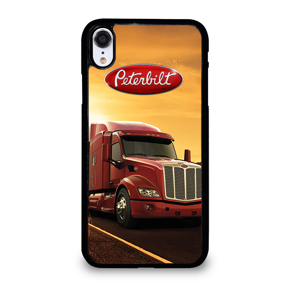 PETERBILT TRUCK RED iPhone XR Case Cover