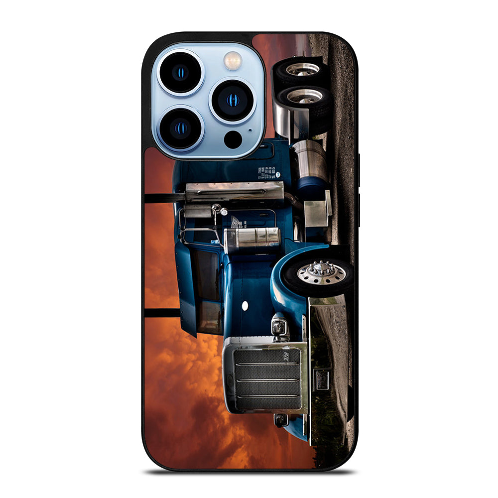 PETERBILT TRUCK BLUE iPhone 13 Pro Max Case Cover