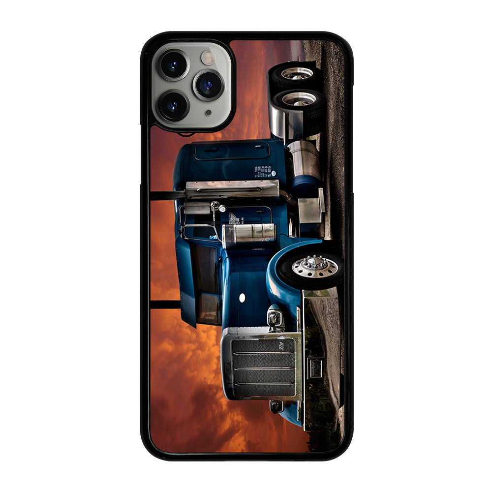 PETERBILT TRUCK BLUE iPhone 11 Pro Max Case Cover