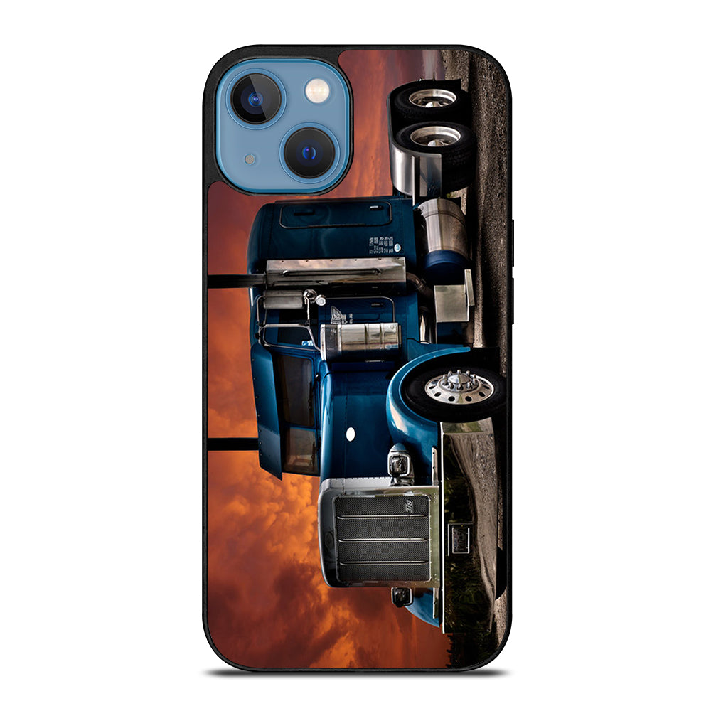 PETERBILT TRUCK BLUE iPhone 13 Case Cover