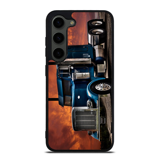 PETERBILT TRUCK BLUE Samsung Galaxy S23 Plus Case Cover