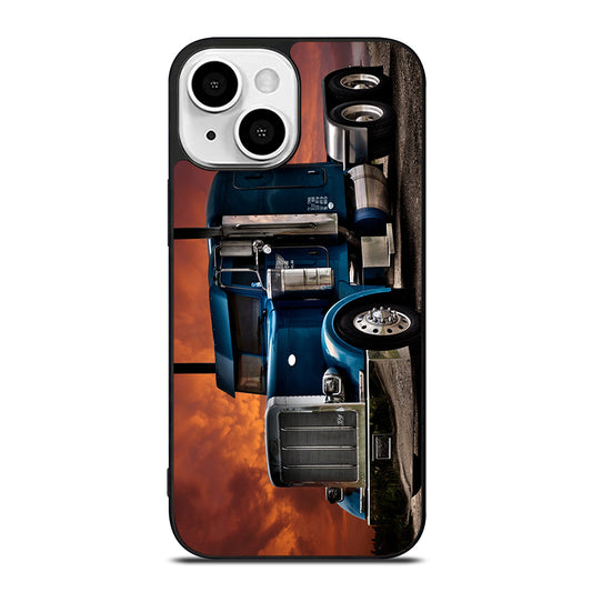 PETERBILT TRUCK BLUE iPhone 13 Mini Case Cover