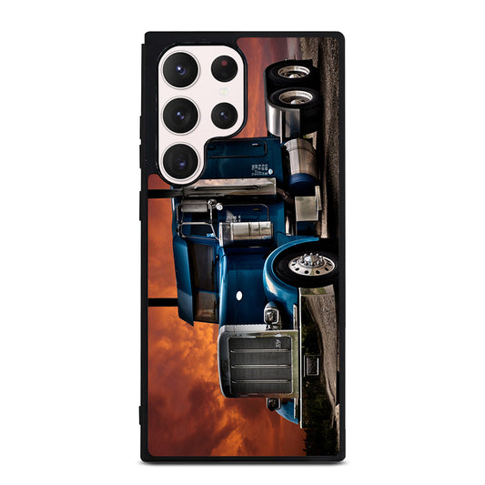 PETERBILT TRUCK BLUE Samsung Galaxy S23 Ultra Case Cover