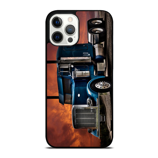 PETERBILT TRUCK BLUE iPhone 12 Pro Max Case Cover