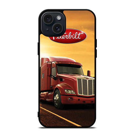 PETERBILT TRUCK RED iPhone 15 Plus Case Cover
