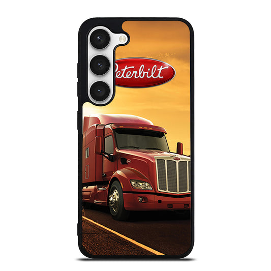 PETERBILT TRUCK RED Samsung Galaxy S23 Case Cover