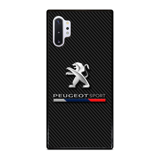 PEUGEOT CARBON LOGO Samsung Galaxy Note 10 Plus Case Cover