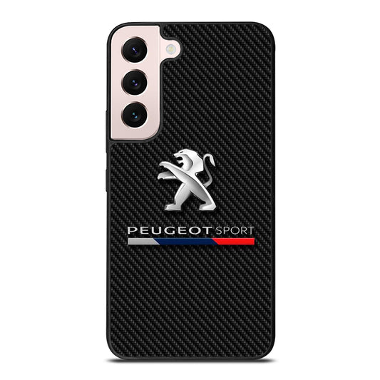 PEUGEOT CARBON LOGO Samsung Galaxy S22 Plus Case Cover