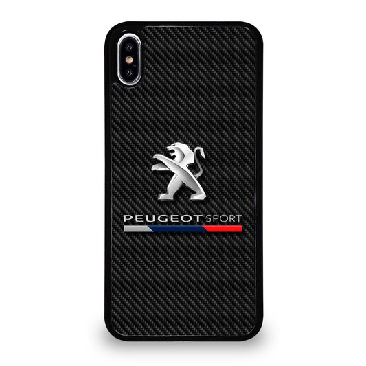 PEUGEOT CARBON LOGO iPhone XS Max Case Cover