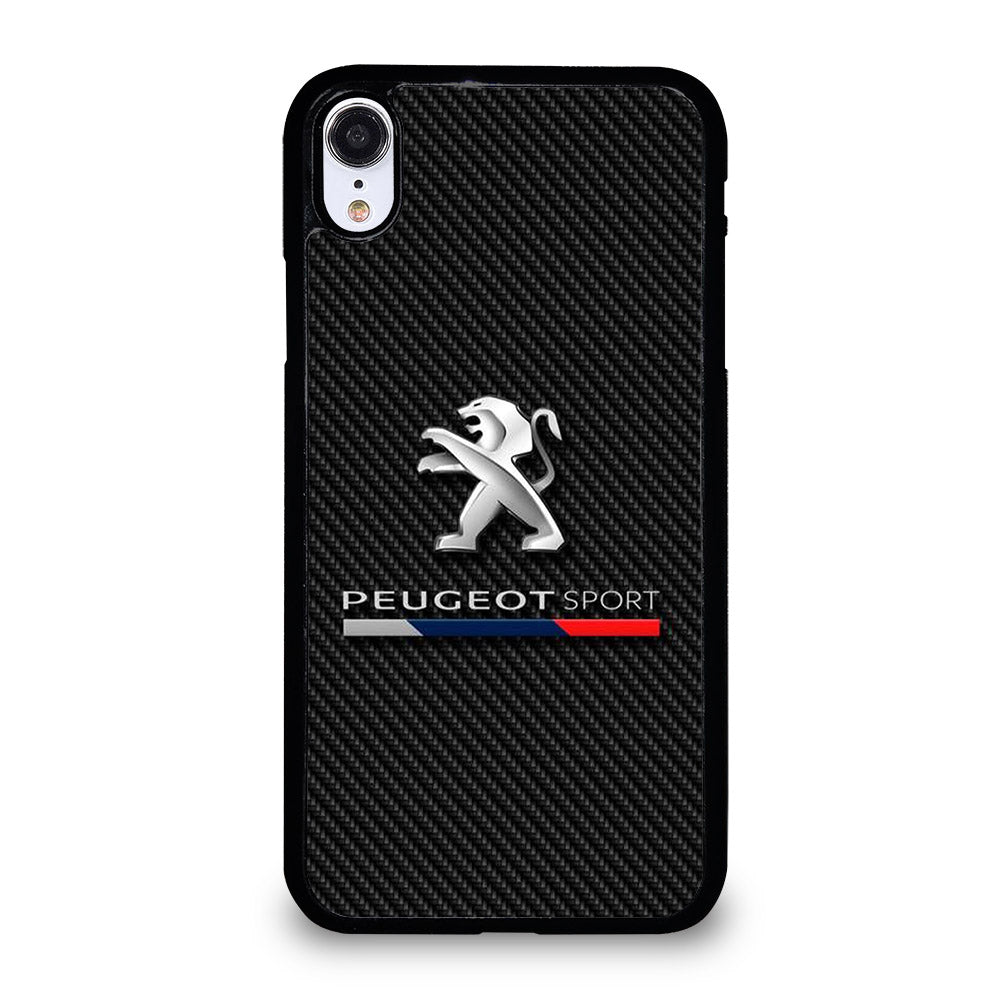 PEUGEOT CARBON LOGO iPhone XR Case Cover