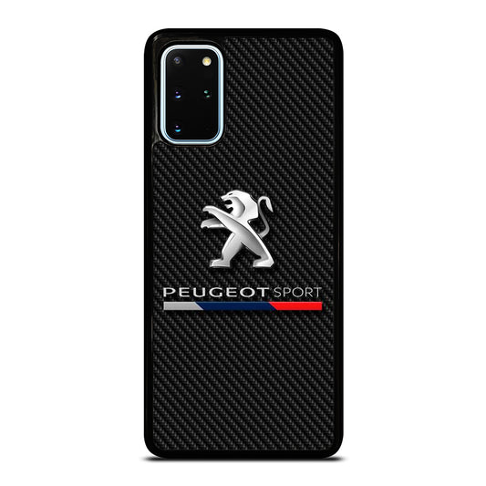 PEUGEOT CARBON LOGO Samsung Galaxy S20 Plus Case Cover