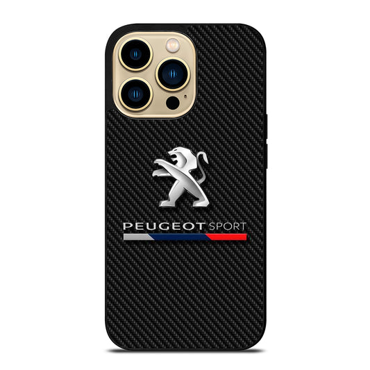 PEUGEOT CARBON LOGO iPhone 14 Pro Max Case Cover