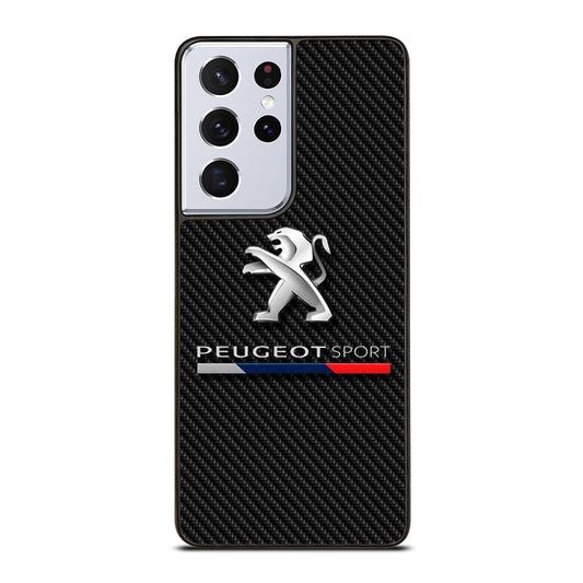PEUGEOT CARBON LOGO Samsung Galaxy S21 Ultra Case Cover