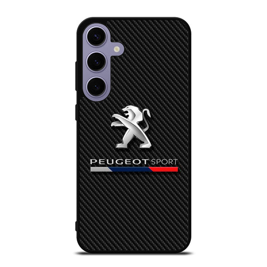 PEUGEOT CARBON LOGO Samsung Galaxy S24 Plus Case Cover