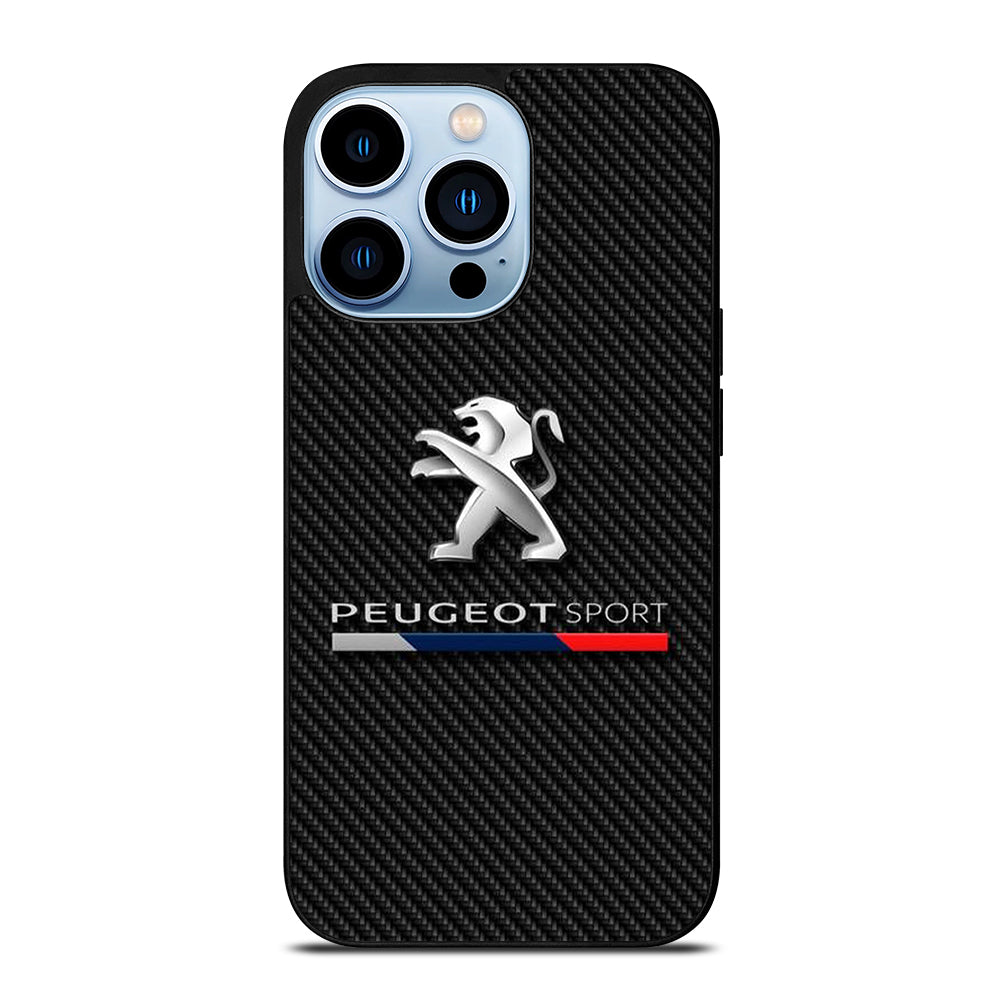PEUGEOT CARBON LOGO iPhone 13 Pro Max Case Cover