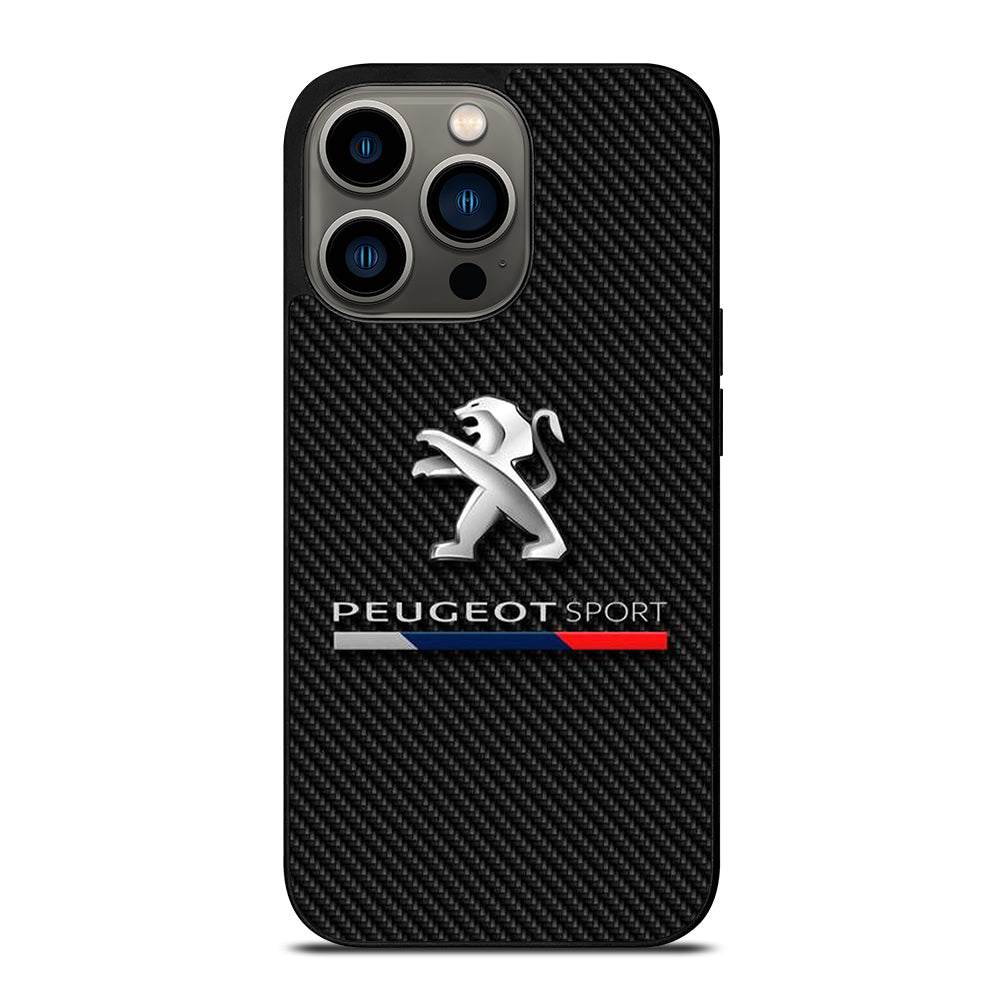 PEUGEOT CARBON LOGO iPhone 13 Pro Case Cover