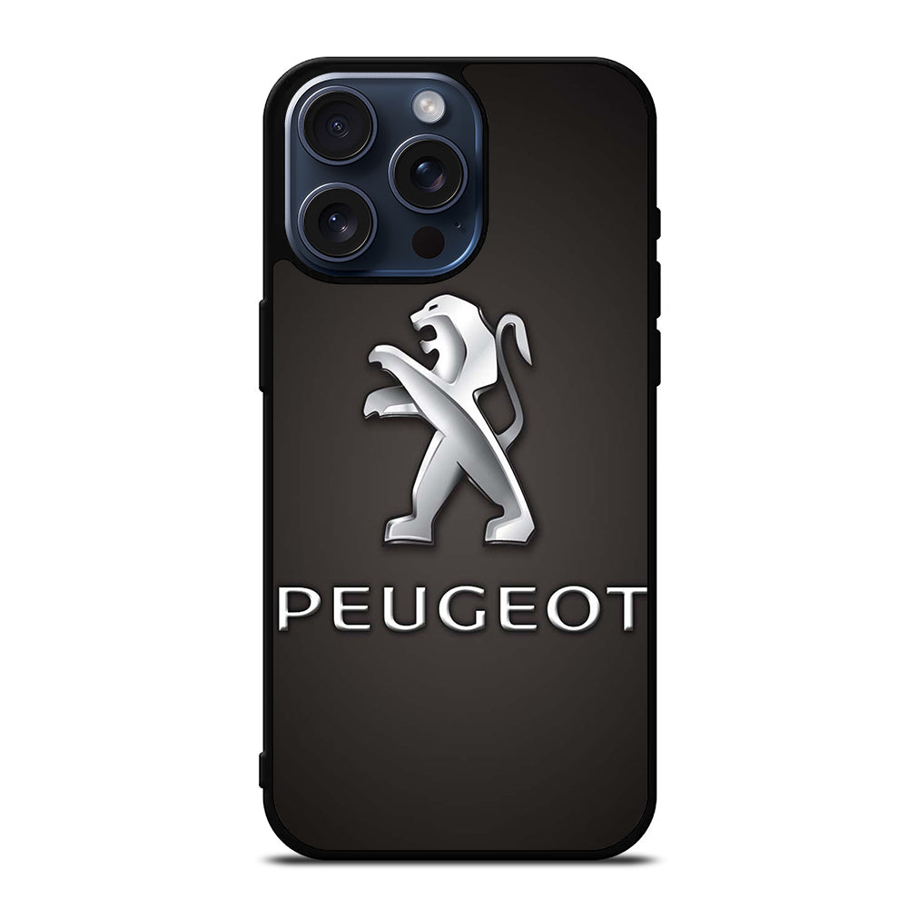 PEUGEOT EMBLEM iPhone 15 Pro Max Case Cover