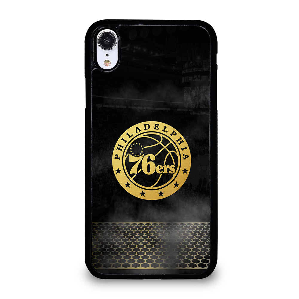 PHILADELPHIA 76ERS GOLD LOGO iPhone XR Case Cover