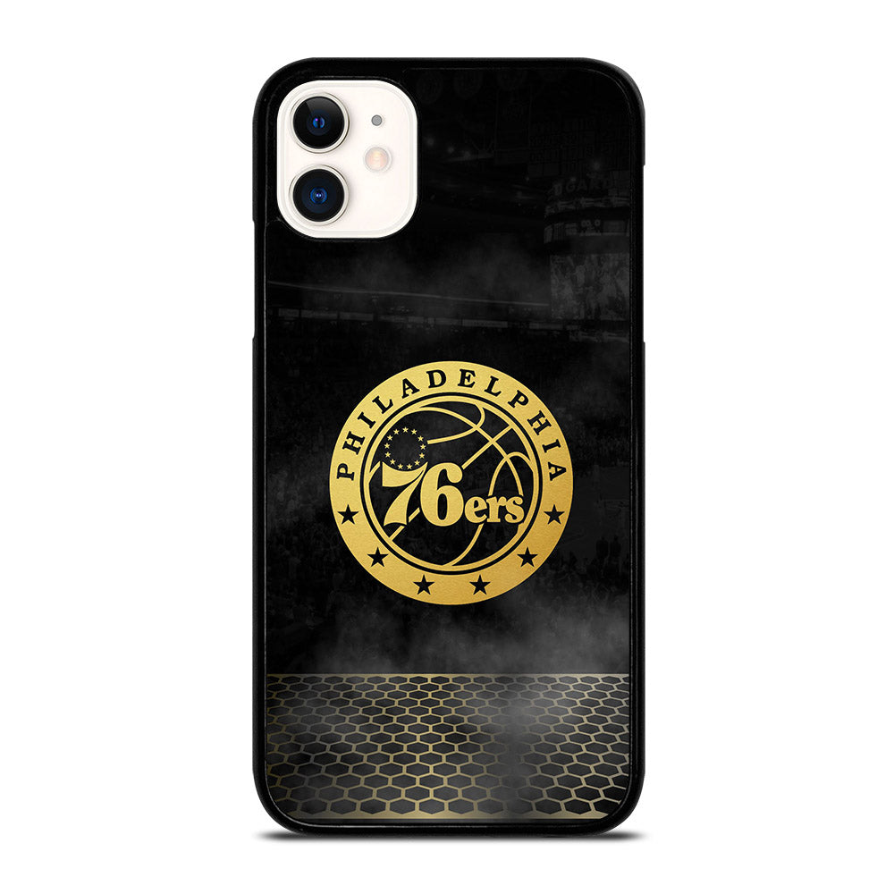 PHILADELPHIA 76ERS GOLD LOGO iPhone 11 Case Cover