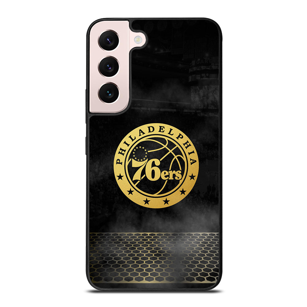 PHILADELPHIA 76ERS GOLD LOGO Samsung Galaxy S22 Plus Case Cover