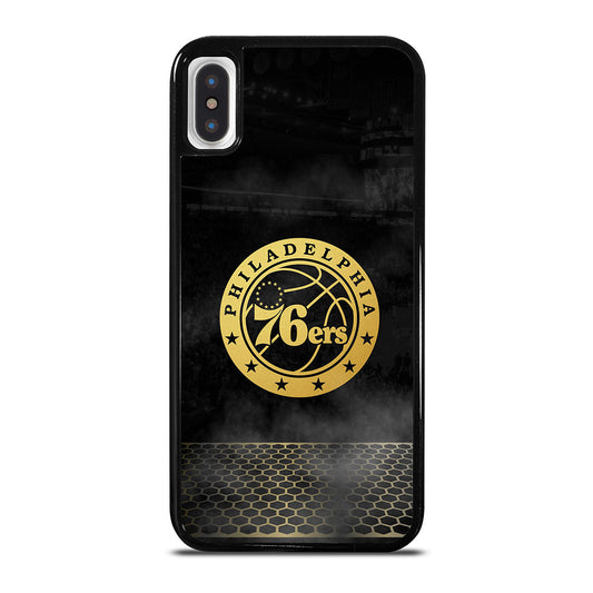 PHILADELPHIA 76ERS GOLD LOGO iPhone X / XS Case Cover