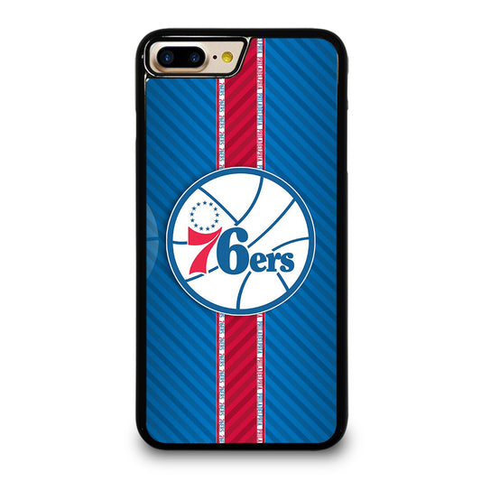 PHILADELPHIA 76ERS STRIPE EMBLEM iPhone 7 / 8 Plus Case Cover