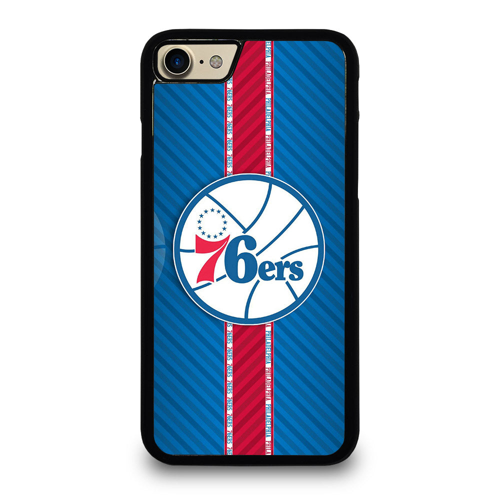 PHILADELPHIA 76ERS STRIPE EMBLEM iPhone 7 / 8 Case Cover