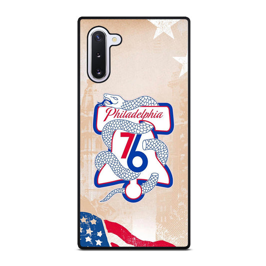 PHILADELPHIA 76ERS VINTAGE LOGO Samsung Galaxy Note 10 Case Cover