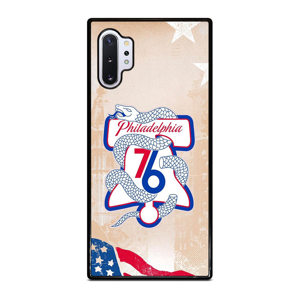 PHILADELPHIA 76ERS VINTAGE LOGO Samsung Galaxy Note 10 Plus Case Cover